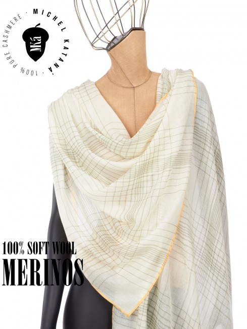 Палантин Унисекс Tq.W40_24DMW-7.1/CREAM